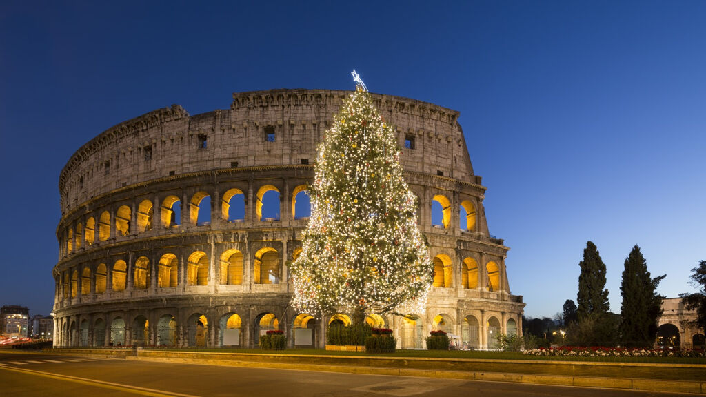 Advent v Římě - fotografie