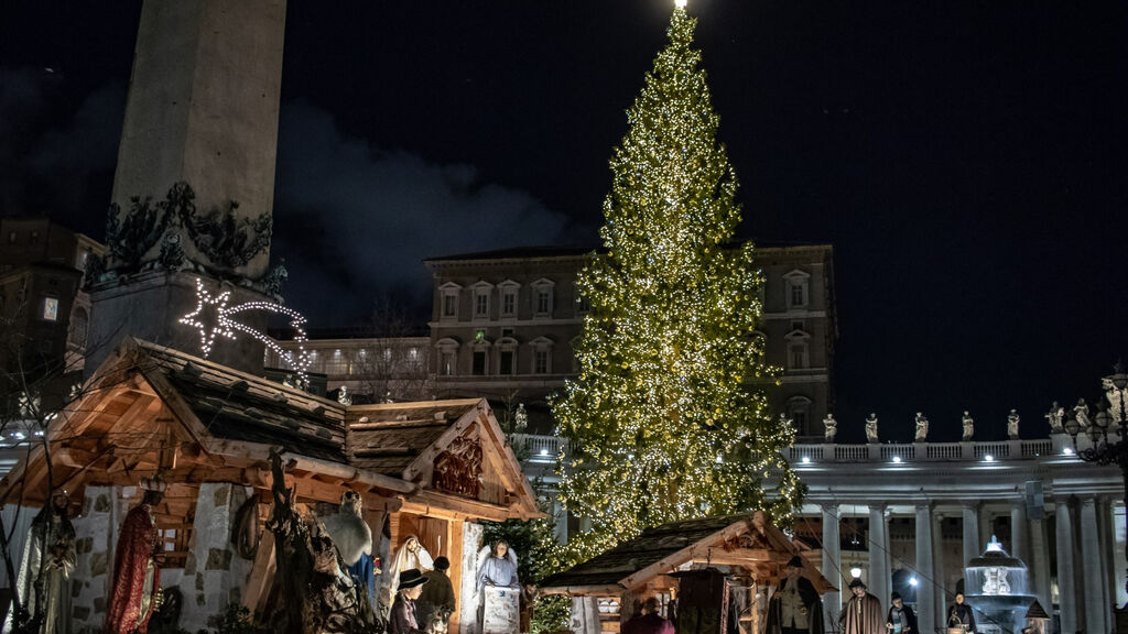 Advent v Římě - fotografie