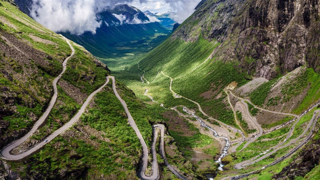 Z Trondheimu Za Vodopády A Ledovci Norska - fotografie